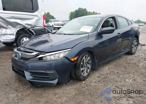 2017 Honda Civic Ex z USA, uszkodzony, nr VIN 2HGFC2F78HH544871